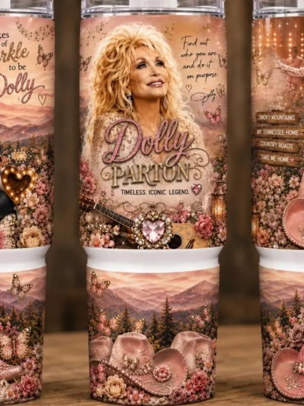 Dolly Parton Tumbler